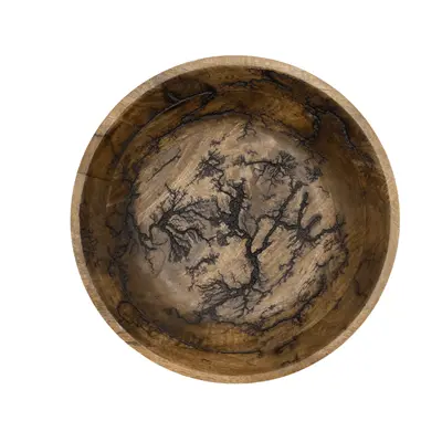 Electric Mango wood Bowl By Room