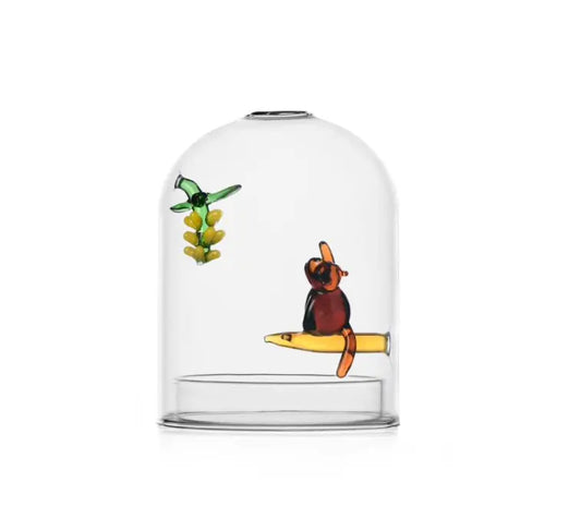 Birds Candle Holder Monkey Banana ICHENDORF MILANO