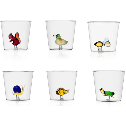 Animal Farm cups (6 pcs) ICHENDORF MILANO