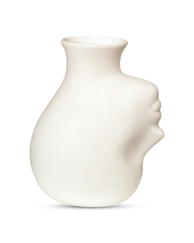 vase head upside down