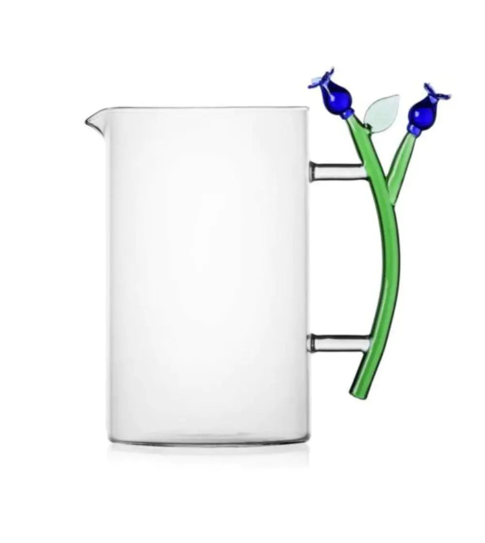Botanica Jug Blue Flower ICHENDORF MILANO