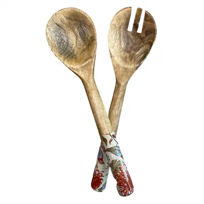 Orange Bird Mango Wood Bowl By Room
