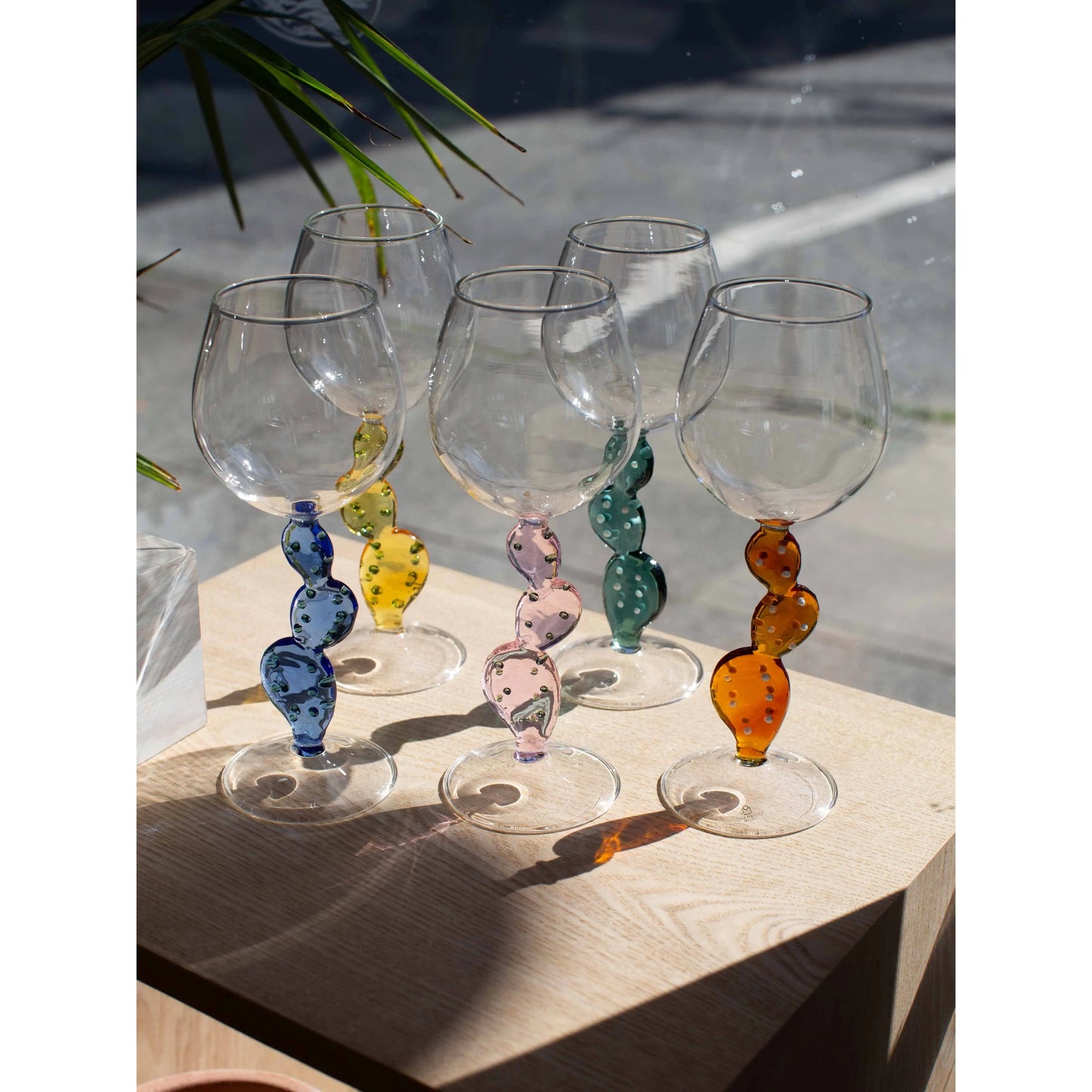 Desert Plants stemmed glass (6 pcs) ICHENDORF MILANO