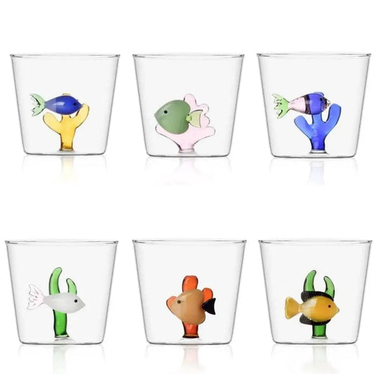 Marine Garden cups (6 pcs) X KLUSIVE STORE