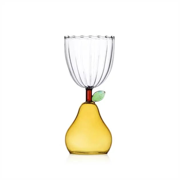 Pears stemmed glass (6 pcs) X KLUSIVE STORE