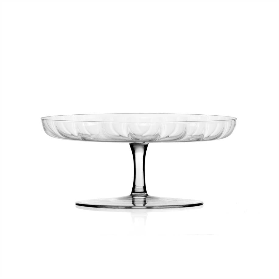 PLEATS footed dish