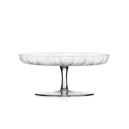 PLEATS footed dish