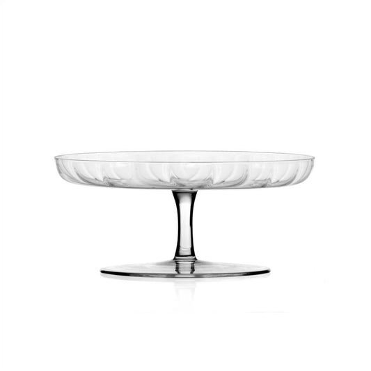 PLEATS footed dish