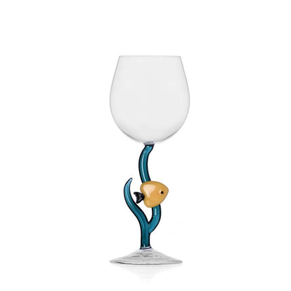 Marine Garden stemmed glass [set of 6]
