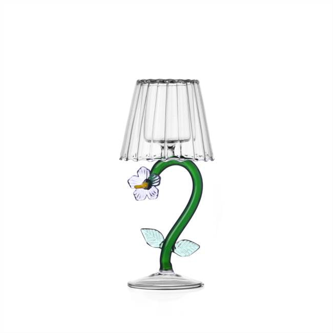 Botanica Tealight Candleholder White Flower