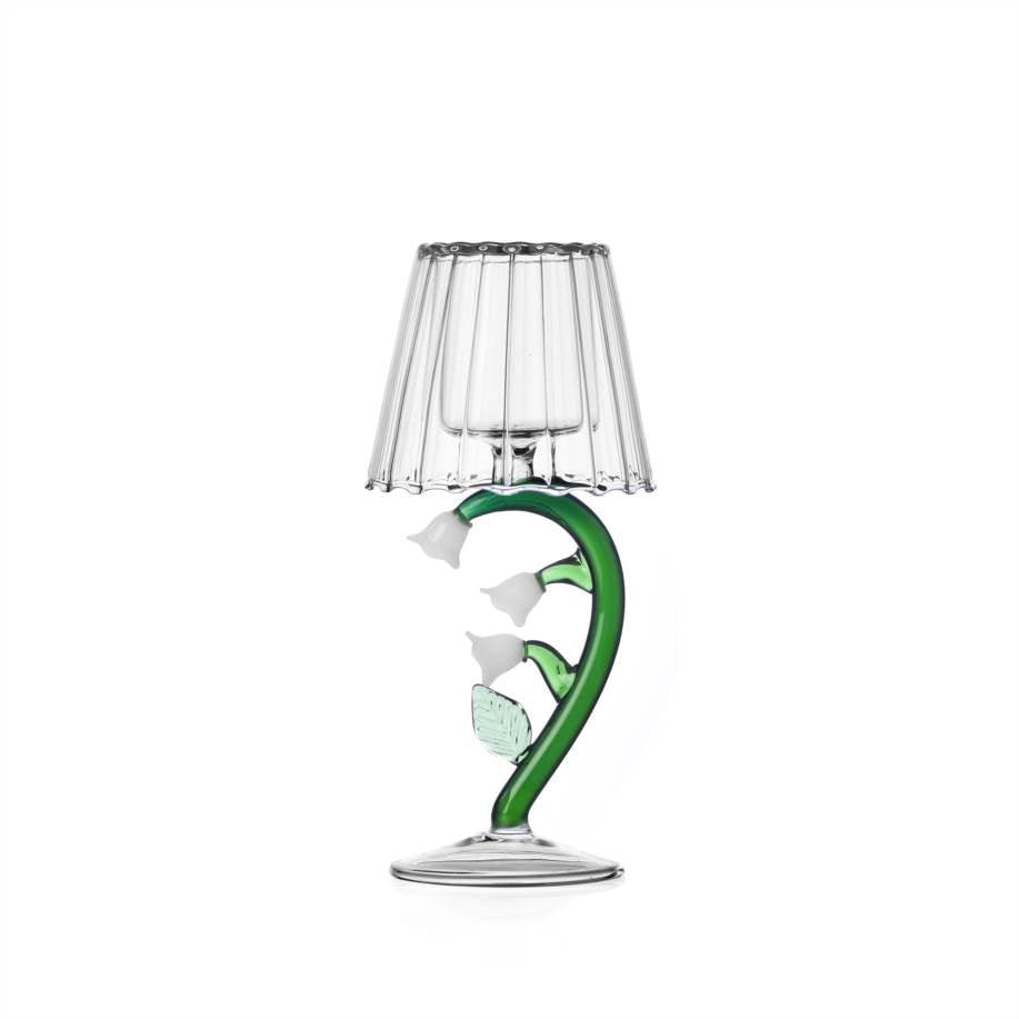 Botanica Tealight Candleholder White Flower
