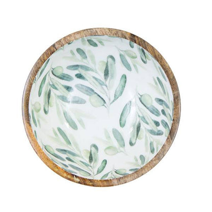 Olive Mango Wood Bowls & Trays