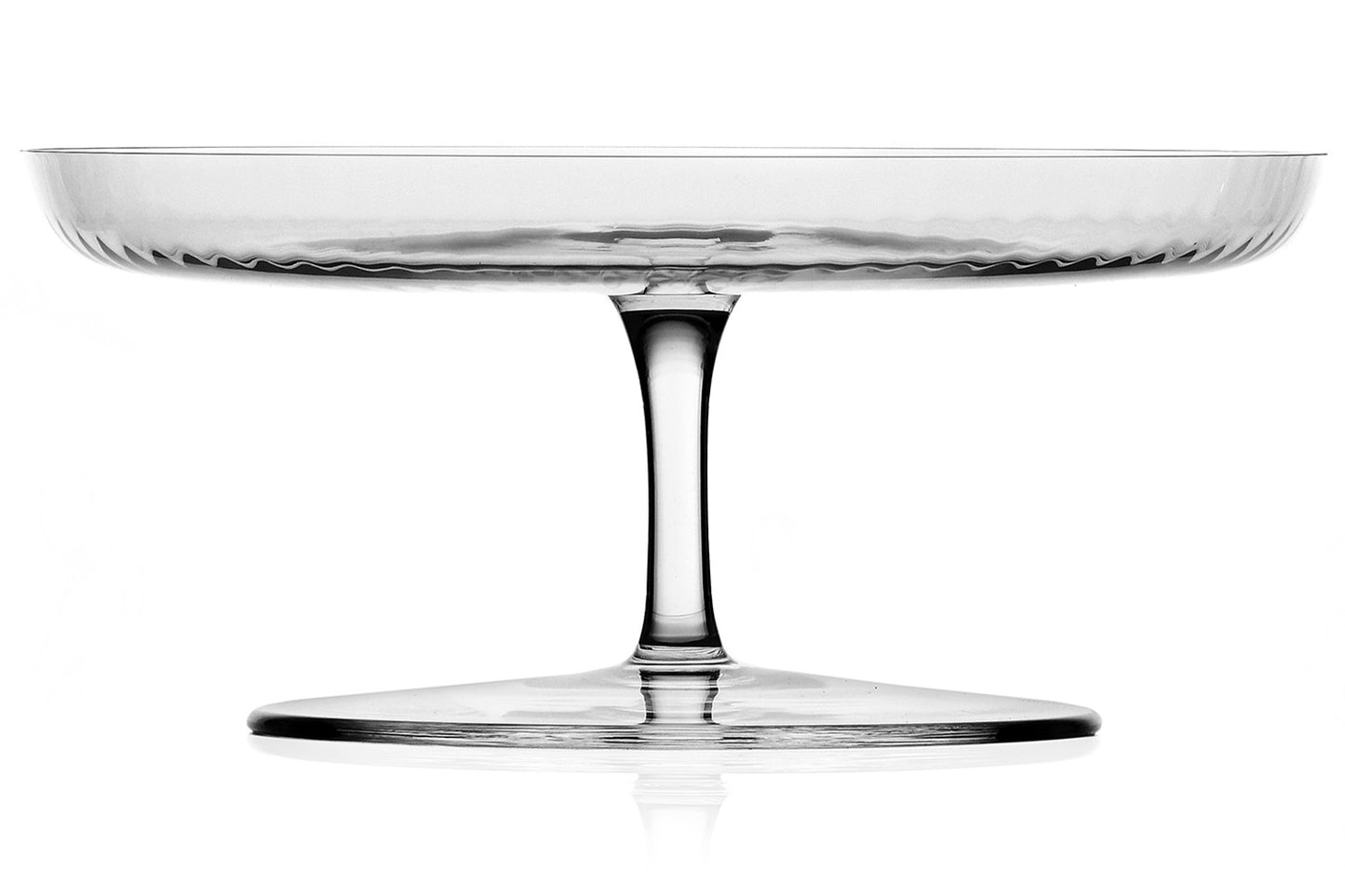 PLEATS footed dish