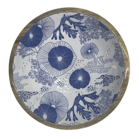 Blue Sea Mango wood bowl By Room
