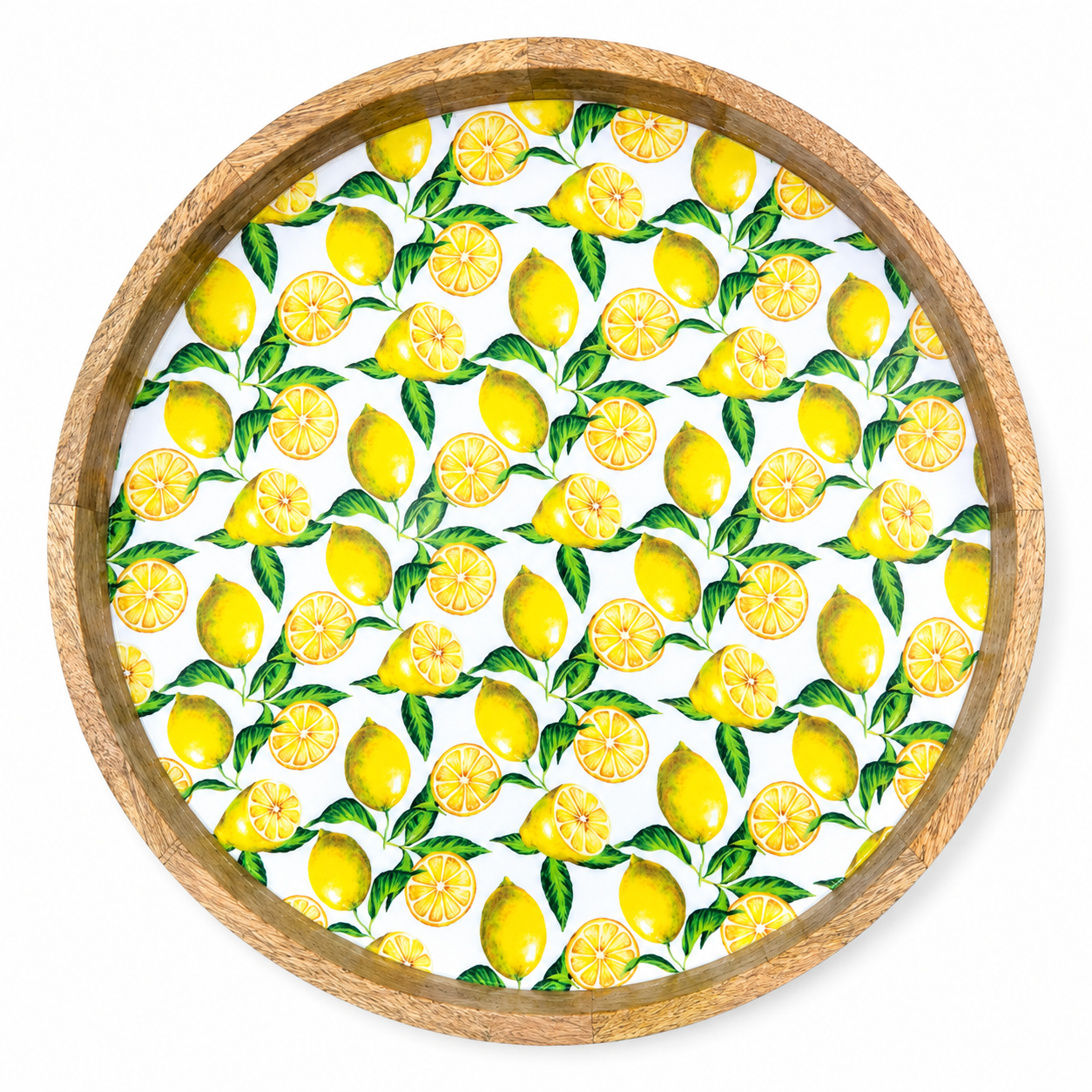 Lemon Mango Wood Bowls & Trays