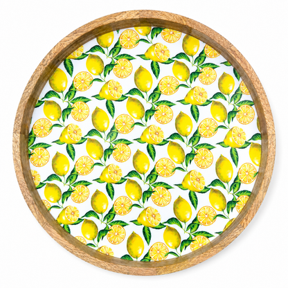 Lemon Mango Wood Bowls & Trays