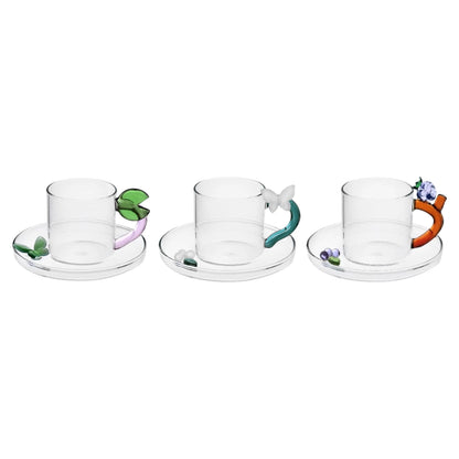 Fruits & Flowers coffee cups (3 pcs) ICHENDORF MILANO