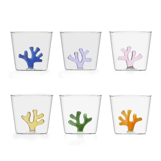 Coral Reef cups (6 pcs) ICHENDORF MILANO