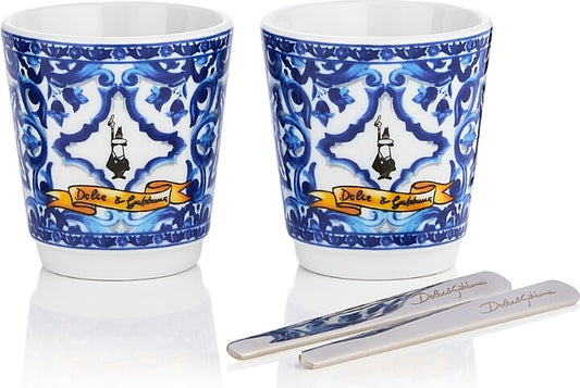 Dolce & Gabbana Bialetti cups set of 2