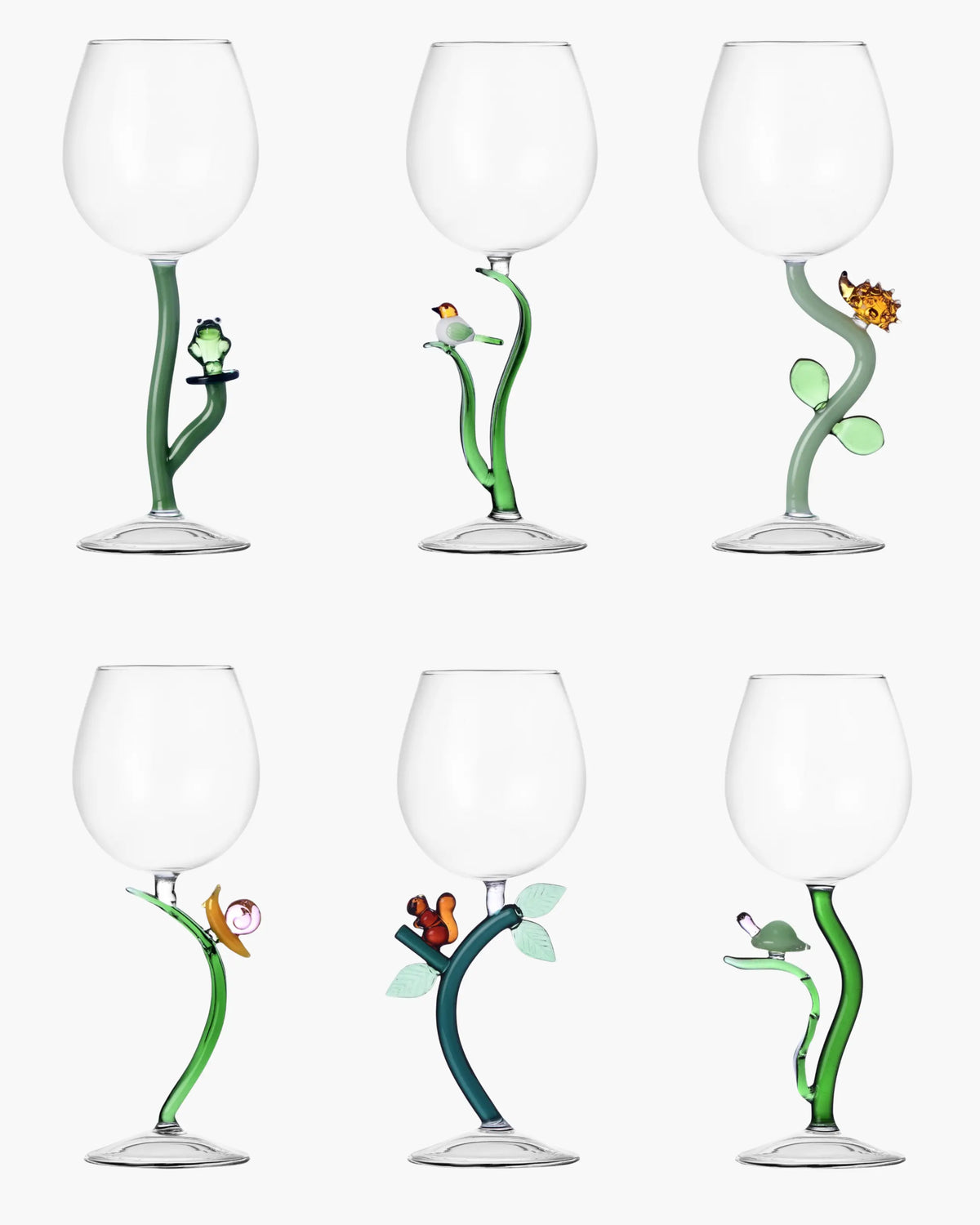 Animal Farm Stemmed Cups