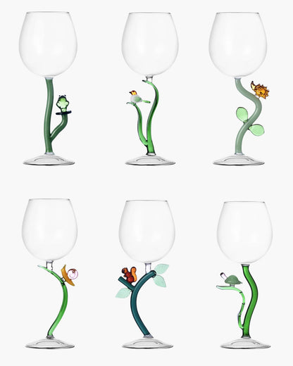 Animal Farm Stemmed Cups