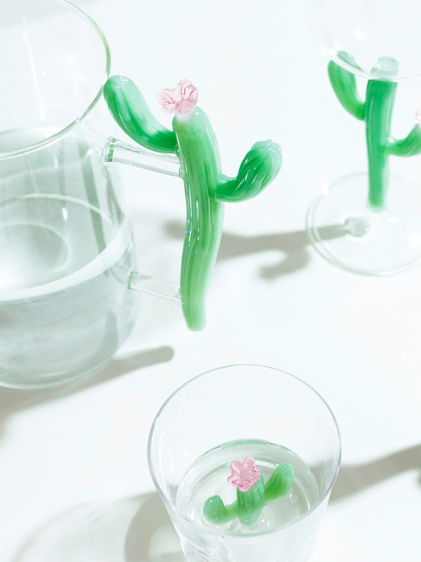 Desert Plant Tumblers Matt Green [set of 6]