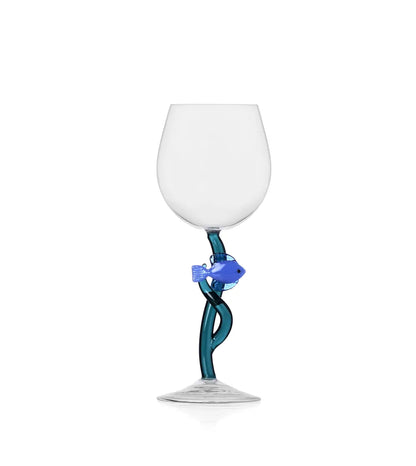 Marine Garden stemmed glass [set of 6]