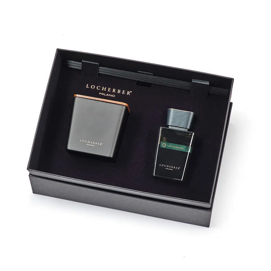 Diffuser & Candle gift box Locherber Milano Jordan