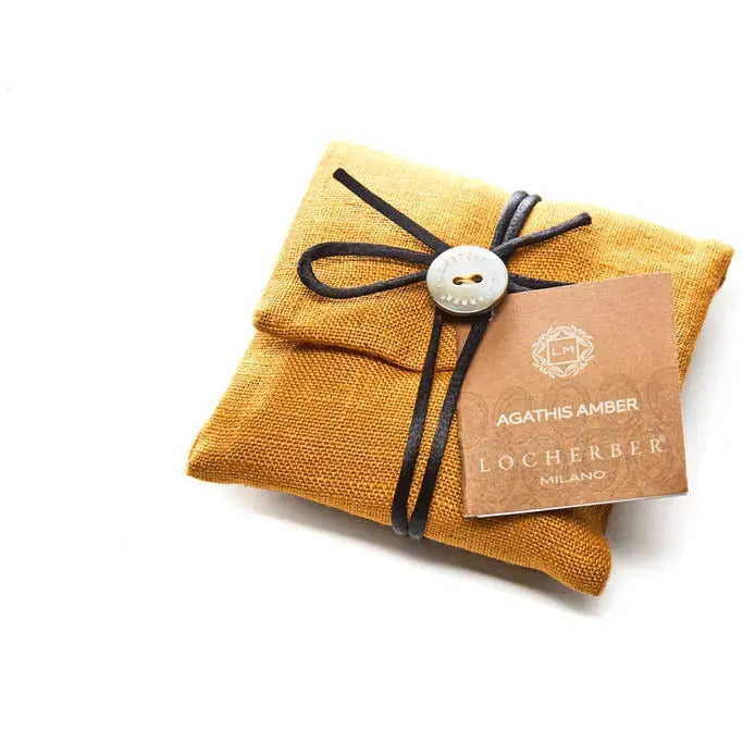 Agathis Amber Scented linen sachet Locherber Milano Jordan